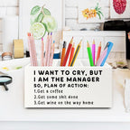 XPH Funny Pen Office Pencil Holder Organizer - Image 2