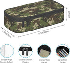 YIJIUWKIS Camo Pencil Case for Kids Boys Girls, Big Capacity Green Pencil Pouch - Image 3