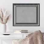 Amanti Art Silver Framed Magnetic Board 22x26 Small Vision Board - Image 4