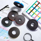 Saypacck 10 Rolls Whiteboard Magnetic Strips Roll Thin Strips 0.39 in x 16.4 ft - Image 7
