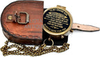 Vintage Brass Pocket Compass Gift - Image 6