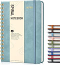 Dotted Spiral Journal Notebook, A5 Hardcover Spiral Journals by Unknown