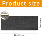 Large Felt Desk mat 36x12 inches, - Image 2