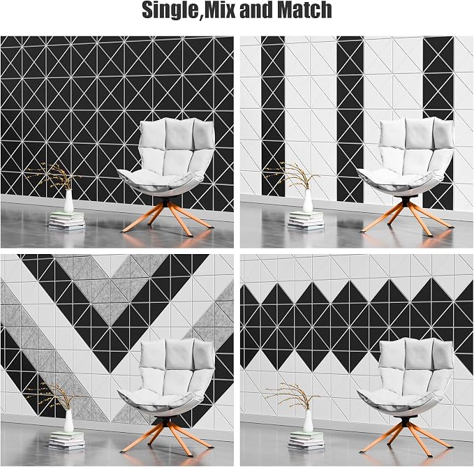 Sonicism 12 Pack X-Lined Acoustic Panels - Image 2