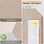 15'' Large Hexagon Cork-Bulletin Board Tiles Adhesive Frameless 10 Pack 15 x 13 - Image 11