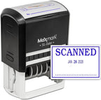 MaxMark Large Self-Inking Rubber Date Office Stamp by Maxmark