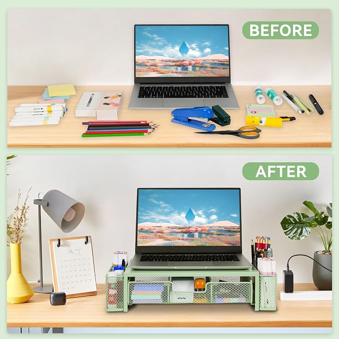 Qupui Computer Monitor Stand Riser - Image 3