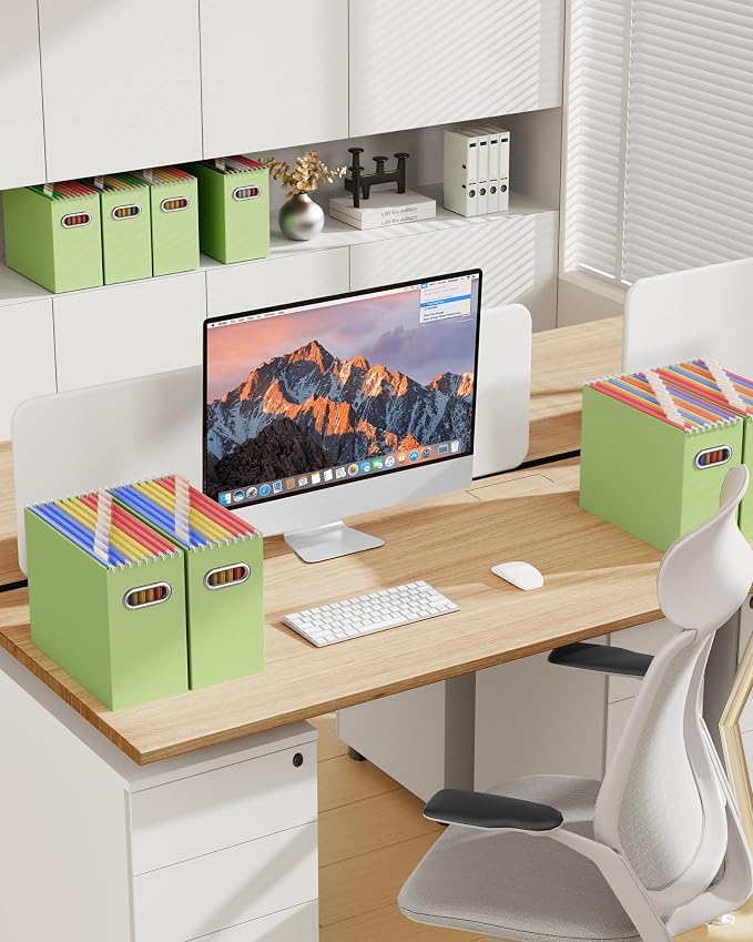 Oterri Cardboard File Organizer Box - Image 3