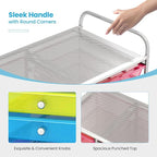 Giantex 15 Drawer Rolling Cart - Image 8