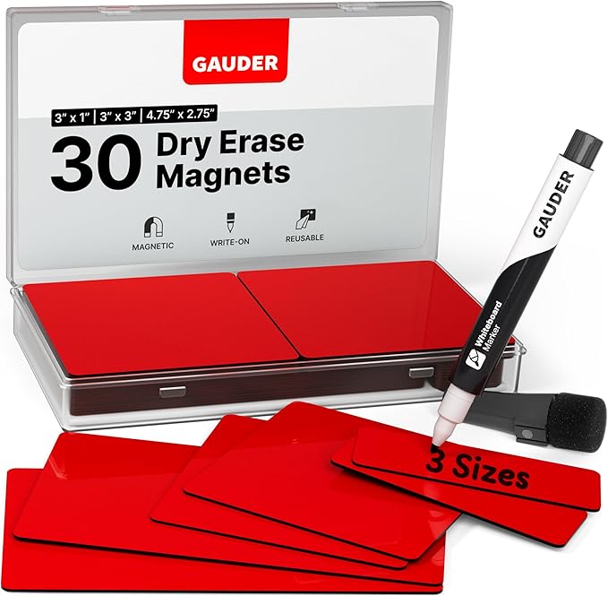 GAUDER Magnetic Labels Writable by GAUDER