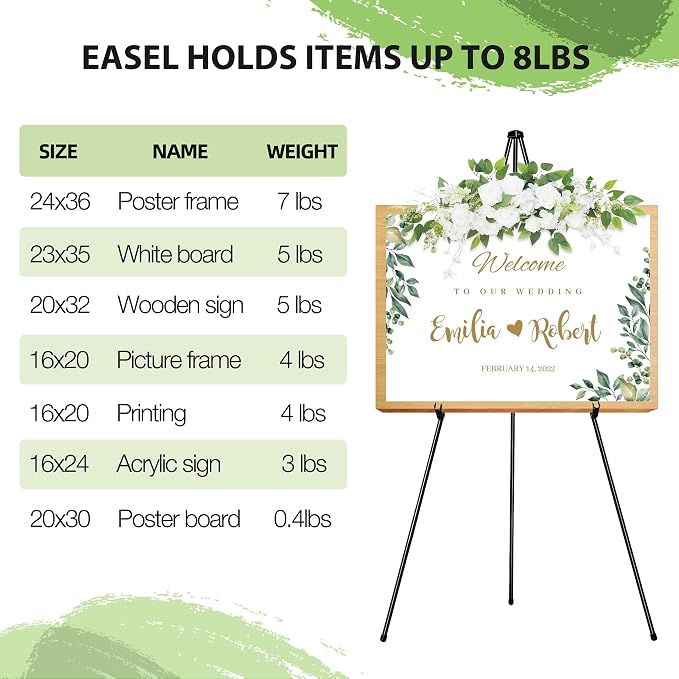 VAIIGO 63" Display Easel Stand - Image 5