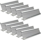 10 Pack 2" x 8" Aluminum Desk Name Plate Holder, Office Name Plate Holder by Unknown