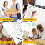 EUSOAR Graph Journal, 3 Packs Large A4 8.5" x 11" 40 Sheets/ 80 Pages, 100gsm - Image 5