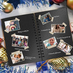24 Sheets Black Shimmer Cardstock 8.5 x 11 Metallic Paper, Goefun 80lb Card - Image 5