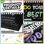 Honoson 24 Pcs Bulk Inspirational Privacy Folders - Image 3