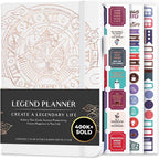 Legend Planner – Weekly & Monthly Life Planner to Hit Your Goals & Live by LegendPlanner