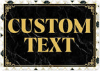 Custom Sign, Custom Street Sign, 11 Font Colors, 13 Font Styles, 4 Hole Options by MySignCenter