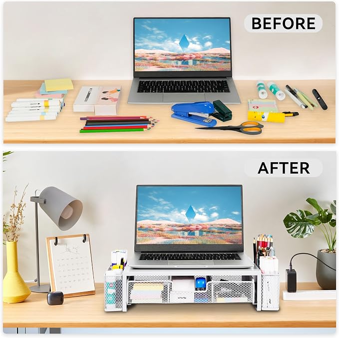 Qupui Computer Monitor Stand Riser - Image 3