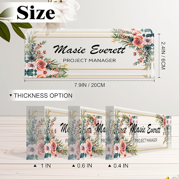 Ship Next Day-Custom Name Plate - Image 3