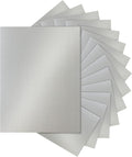 Silunkia 28 Sheets Shimmer Silver Cardstock 8.5 x 11 Metallic Paper, by Silunkia
