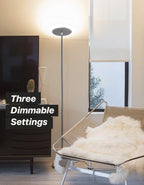 Brightech Sky LED Floor lamp, Torchiere Super Bright Floor Lamp - Image 6