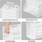 Marbrasse 5-Tier Desk Organizer - Image 3