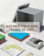 4 Pack File Storage Organizer, Document Organizer, Portable File Box - Image 5
