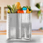 Amiff Silver Thermal Bubble Mailer, 11 x 15 Inches. 10 Pack Metallic Bubble - Image 7