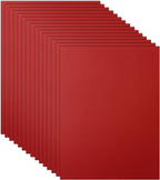 Guakicae 40 Sheets Christmas Red Cardstock 8.5 x 11 Scrapbooking Paper by Guakicae