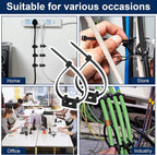 SLEYUIM Premium Cable Zip Tie Mounts Kit - Image 6