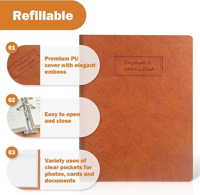 Happyaokeland Refillable Address Book - Image 4