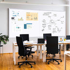 Magnetic Dry Erase Board 96 x 48 inches, Maxtek 4" x 8" Whiteboard - Image 7