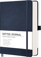 RETTACY Bullet Dotted Journal Notebook, 320 Numbered Pages, A5 Medium Size by RETTACY