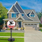 VAIIGO 2Pack Heavy Duty Parking Sign Post - Image 8