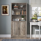 BORNOON 71.4" Tall Bookshelf - Image 3