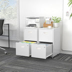 SteeLoong 2 Drawer File Cabinet - Image 4