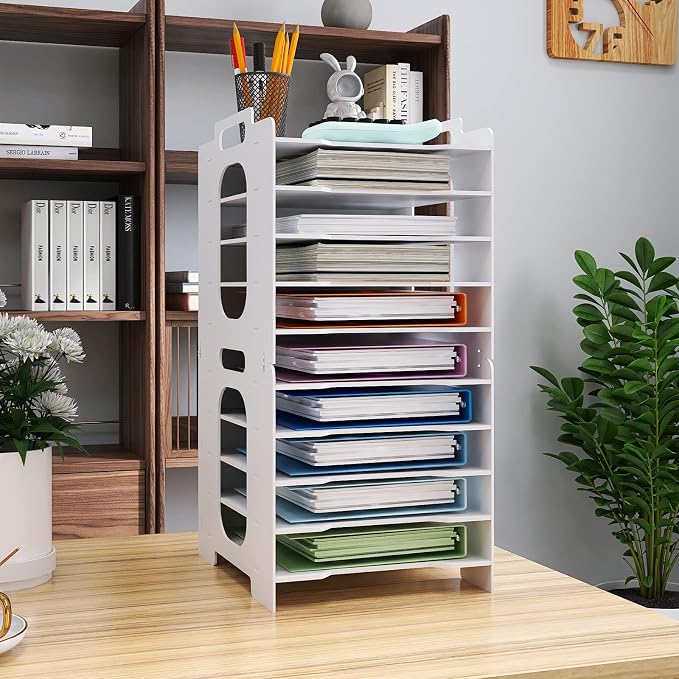 Natwind Office Stackable Paper Organizer - Image 3