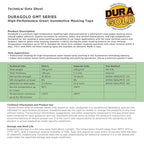 Dura-Gold Green Automotive Masking Tape 1-1/2 Inch, 2 Rolls - Image 6