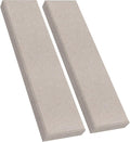 2 Pack 2" Thick Acoustic Panels, 47.24" X 11.81" Fiberglass Wall Panel by UMIACOUSTIC