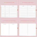 Bullet Dotted Journal – 140gsm Bleed Proof Thick White Paper – 200 Numbered Dot - Image 7