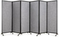 Upgrade Version Room Partition and Divider, Freestanding Rolling Dividers by StrongBird