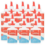 Liquid Glue - 4 oz Washable School Glue, Glue Bulk, Non-Toxic Liquid Glue by ENDAY