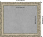 Amanti Art Silver Framed Magnetic Board 24x28 Medium Vision Board - Image 2