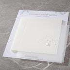 DiverseBee 50 Sheets Pastel Transparent Sticky Notes, 3x3” Clear Sticky Tabs - Image 2