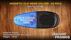 50 Magnetic Memo Holders Set - Image 4