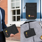 2 Pack Small Fireproof Wallet Pouch, Non-Itchy Waterproof Cash Bag - Image 7