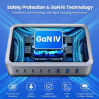 USB C Charger Block 515W GaN IV 8 Port Fast Charging Station Hub, Dual PD 100W - Image 5