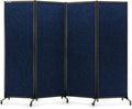 Upgrade Version Room Partition and Divider, Freestanding Rolling Dividers by StrongBird
