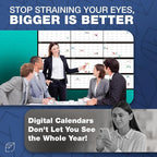 Large Dry Erase Calendar for Wall, Reusable - Image 7