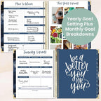 bloom daily planners 2026 Hardcover Calendar Year Goal & Vision Planner - Image 4